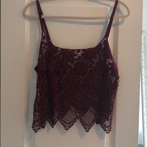 Crochet tank top